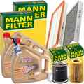 MANN INSPEKTIONSPAKET+10L CASTROL 5W-30 ÖL passend für MERCEDES VITO 204 224 PS