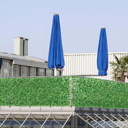 B-WARE Blätter Zaun 300x100cm Grün Sichtschutz Windschutz Balkon Verkleidung