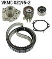 SKF Wasserpumpe + Zahnriemensatz VKMC 02195-2 für ALFA ROMEO LANCIA