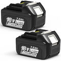 2X Für Makita BL1860 BL1850 BL1840 7,0AH LXT Li-ion BL1830 18V Batterie