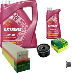 MANN Inspektionspaket 6 L MANNOL Extreme 5W-40 für Renault Kangoo 1.5 dCi