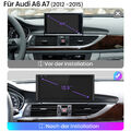 12.3" Für AUDI A6 C7 A7 C7 Carplay Android 13 autoradio Car Stereo Radio GPS SWC