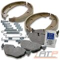 BREMSKLÖTZE + BREMSBACKEN MIT ZUBEHÖR HINTEN FÜR BMW 3-ER E46 316-328 98-06