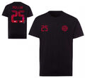 FC Bayern München Kinder T-Shirt - Thomas Müller - Größe 116 schwarz Shirt FCB