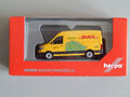 Herpa 096300 - NEU+OVP - DHL MAN e-TGE Kastenwagen HD 2017 gelb - H0/1:87
