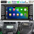 8-Core 4+64GB Android 13 Autoradio GPS Carplay DAB+ Für VW Multivan V T5 Touareg