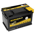 Autobatterie 75Ah 12V 680A Bars Gold SMF Top Angebot Wartungsfrei KFZ Auto PKW