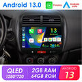 Android 13 Autoradio Navi GPS BT USB WIFI MP5 2+64G Für Mitsubishi ASX 2010-2016