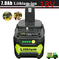 18V 7,0Ah Akku für RYOBI Origin One Plus Lithium RB18L50 P108 P104 Batterie Neu
