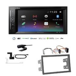 Pioneer Autoradio 2-DIN Bluetooth DVD DAB für Volkswagen VW Polo 9N ISO