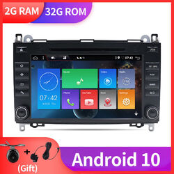 Für Mercedes-Benz W639 SPRINTER W906 Vito Autoradio Android 10 GPS USB DVD CD BT