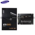 SAMSUNG 2.5" 250GB 870 EVO SSD SATA III Interne Solid State für Laptop Desktop