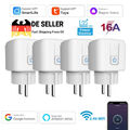 Smart Life Steckdose 16A WIFI WLAN Home Socket Alexa Google Fernbedienung Timer