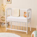 Alavya Home® Beistellbett 90x40 LEROY 2 in1 Baby Bett ab Geburt