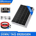 240W Solarmodul Set Solarpanel 12V Solarzelle Mono Wohnmobil Rooftop Boot Heim