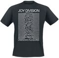 Joy Division T-Shirt Herren Unknown pleasures schwarz Band-Merch, Bands