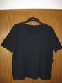 Damen-T-Shirt,schwarz, Gr. XXL