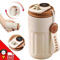 Isolierbecher 410ml Kaffeebecher Thermobecher Coffee to Go Becher Edelstahl Mug