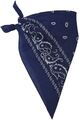 Blau 100 % Baumwolle Paisley Quadrat Bandana Kopftuch Halstuch Cowboy