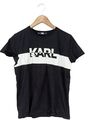 KARL LAGERFELD T-Shirt Damen Gr. DE 40 schwarz-weiß Casual-Look