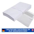 Briefumschläge DIN Lang ohne Fenster Brief Umschlag 110x220mm selbstklebend weiß