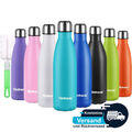 🚰 Flintronic Edelstahl Trinkflasche | 500ml, Vakuum-Isoliert, BPA-frei