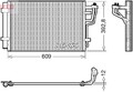 DENSO DCN41013 Kondensator Klimaanlage Klimakondensator für HYUNDAI i30 (FD)