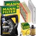 MANN INSPEKTIONSPAKET+4L MANNOL 5W-30 ÖL passend für OPEL MERIVA B ab BJ 07.12