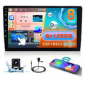 6+128GB 10.1" Android13 Autoradio Carplay GPS Navi Mirror Link MP5 2Din + Camera