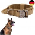 Taktisches Hundehalsband, Verstellbare Halsband Mit Kontrollgriff Weich