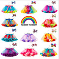 Kinder Mädchen Prinzessin Tutu Rock Tüllrock Ballettkleid Balletrock Petticoat