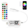 Mini WIFI WLAN LED RGB Controller 5V 12V 24V Stripe Streifen Band Leiste Alexa