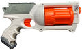 NERF Maverick Rev-6 Hasbro N-Strike White Edition OHNE DARTS Spielzeug Kinder