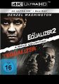 The Equalizer - Teil 1+2 (Denzel Washington) 4K Ultra HD + Blu-ray # UHD+BD-NEU