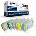 6x Ersatz Tintenpatronen für HP DesignJet-T-610-Series C9400A C9399A