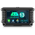 DAB+ Carplay Android 13 Autoradio GPS Für VW Touran GOLF 5 6 Passat Tiguan 32GB