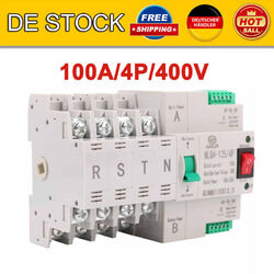 400V 4P Umschalter Transferschalter Dual Netzteil automatisch Transfer Switch AC