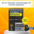 2000W PV Solaranlage mit Speicher All-In-One 8m² inkl. 3,2 kWh Solarbank E1600