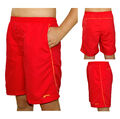 KINDER JUNGEN BADESHORTS BADEHOSE SCHWIMMHOSE SCHWIMMSHORTS ROT 140 146 152 158