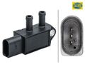 Sensor, Abgasdruck HELLA 6PP009409-621 für Skoda Octavia III