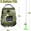 20L Campingdusche Solar Wassersack Heizung Camping Dusche Tasche Outdoor Camping