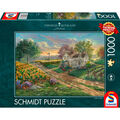 Schmidt Spiele Puzzle Thomas Kinkade Studios: Sonnenblumenfelder