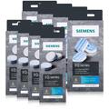 4x Siemens EQ.series Pflegeset Entkalker TZ80002A & Reinigungstabletten TZ80001A