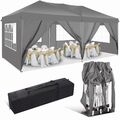 Pavillon 3x3/3x6m/3x4,5m Faltpavillon Wasserdicht Partyzelt Gartenzelt UV Schutz