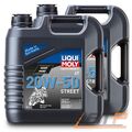 LIQUI MOLY 2x 4 L LITER MOTORBIKE 4T 20W-50 STREET MOTOR-ÖL MOTOREN-ÖL