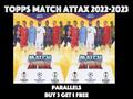 TOPPS MATCH ATAX CHAMPIONS LEAGUE 2022-2023 KRISTALL PARALLELEN #190 - #387