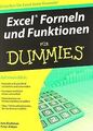 Excel Formeln und Funktionen für Dummies (Fur Dummi... | Buch | Zustand sehr gut