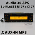 Mercedes Audio 30 APS AUX-IN MP3 Becker R107 Radio Navigationssystem SL-Klasse