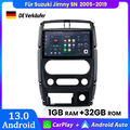 9" Android 13 32GB Carplay Autoradio GPS Navi DAB+ Für Suzuki Jimny SN 2005-2019