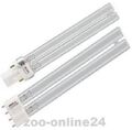 UV-C Ersatzlampe 5-7-9-11-18-24-36-55 Watt; PL-G23, 2G11, UVC Röhre-Lampe